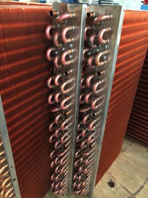 Cold Dryer Finned Fridge Freezer Condenser Coils Evaporator Water Chiller